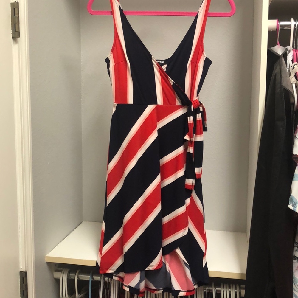 Striped dress never worn
